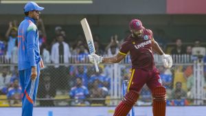 John Campbell achieves remarkable feat with 65-ball century in 2nd ODI against India