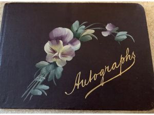PAM FRAMPTON: Autograph books capture memories of a gentler era