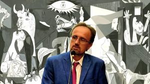 Ascoltare l'urlo di Guernica nell'Auditorium del Palazzo Blu
