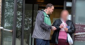 Ketamine addict caught masturbating in the street