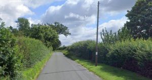 Man arrested after crashing car