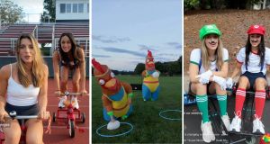Female couple creates 30 days of ridiculous challenges to decide whose last name they’ll take