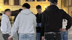 Donna minacciata dal branco: 