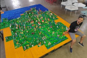 Canavese in Lego, alla Brick expo 121 Comuni in 200mila mattoni