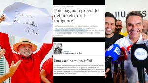 Folha reedita editorial “Uma Escolha Muito Difícil” do Estadão às vésperas da disputa entre Lula e Flávio Bolsonaro