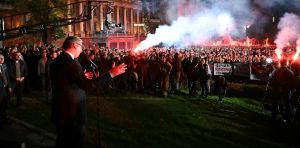 Serbia’s president has resigned – but intends to remain in control
