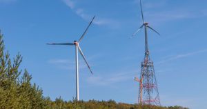 Das höchste Windrad der Welt ist startklar