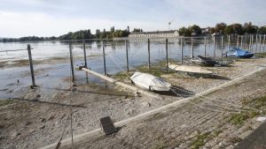 Die Extreme im Vergleich: 2024 gab es Hochwasser am Bodensee, 2026 historisches Niedrigwasser