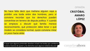 El ajuar que algunos pretenden devolver al baúl: las bodas que cambiaron nuestra manera de querer y los derechos que algunos todavía discuten