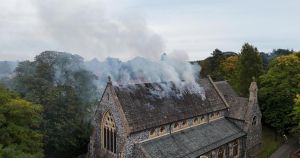 Hope for Victorian church's Christmas reopening after devastating fire damage