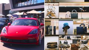 Nej, pengarna går inte till Porsche och Prada