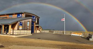 Lifeboat stations pay tribute after crew member dies following medical incident