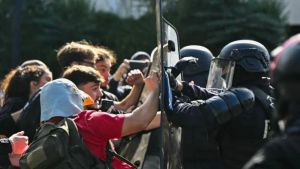 French high school protests: Students clash with police as nationwide movement escalates