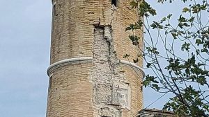 Cardeto, i danni del fulmine. Faro, via alla messa in sicurezza: 