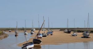 The lovely seaside town with great restaurants and sandy beaches whatever the season