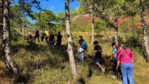 Gli studenti del Solari angeli custodi dell’Amariana: «Il bosco rinasce dopo gli incendi»