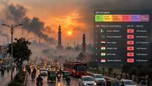 Lahore Again Tops Global Pollution Ranking As Smog Returns