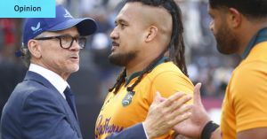 The six words coach Les Kiss uses to fire up the Wallabies to win