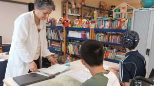 La scuola in ospedale. La missione di due prof: 