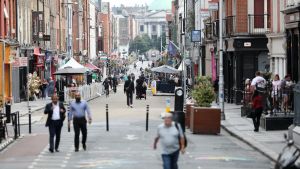 A very touching thing happened on Capel Street last Thursday evening
