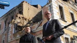 La visita di Merz a Kyiv