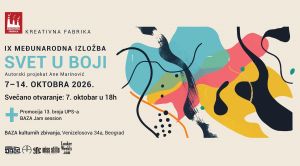 Od boje do zvuka: „Svet u boji IX“ u Bazi na Dorćolu