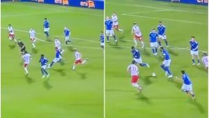 Fiorentina, Ndour nella storia azzurra. Gol pazzesco con l'Under 21 da oltre 70 metri. E l’Italia di Baldini vince 6-2