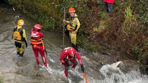 Los profesionales de las emergencias celebran la implantación del ciclo superior de FP en Mieres: 