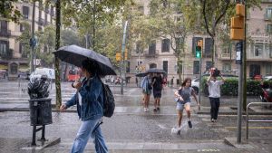 La Aemet avanza que el escenario de lluvias y tormentas se alargará hasta como mínimo el miércoles o jueves