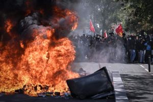 Un otoño violento en Francia
