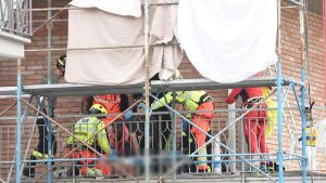 Via Coletti: tragedia nel cantiere. Muratore cade dall’impalcatura. Volo fatale, muore a 59 anni