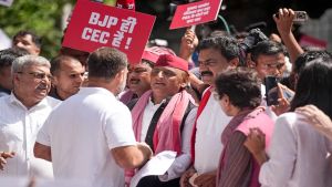 INDIA Bloc marches to Election Commission over SIR, demands CEC Gyanesh Kumar’s resignation