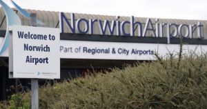 Two flights diverted from Norwich Airport after runway forced to close