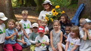 Margarete Fuchs verlässt nach zehn Jahren als Leiterin die Wurzelzwerge des Naturkindergartens