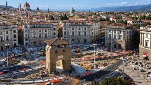 Tramvia per Bagno a Ripoli, nuovi lavori: cambia la viabilità in piazza Beccaria e viale Giannotti