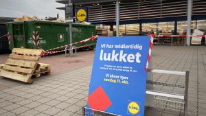Midtbysupermarked lukker i seks dage