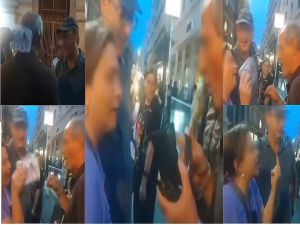Ancora tensioni con una turista israeliana che affronta i pro Pal e due poliziotti