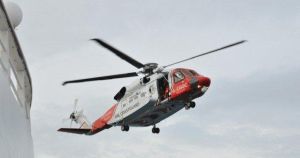 Helicopter rescues injured walker after huge search in woodland