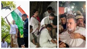 Rahul Gandhi scaling barricades to 9-hour siege: Inside high-drama protest against CEC