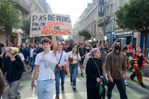 Mobilisation lycéenne : à Rouen, « une chose est sûre, nous ne sommes pas près d’arrêter »