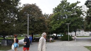 Los gijoneses alertan de un aumento de conflictos y robos en la plaza de Europa: 