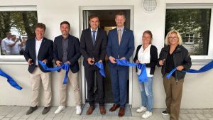 Alle hoffen, dass es das Letzte sein wird: Landkreis nimmt neues Flüchtlingsheim in Betrieb