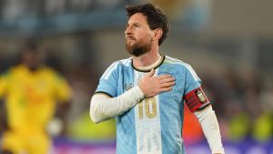 Große Emotionen bei „Messis letztem Tango“ für Argentinien