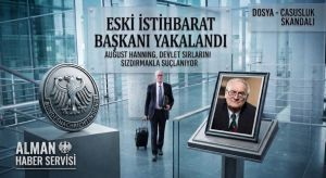 August Hanning, Casusluk Şüphesiyle Tutuklandı