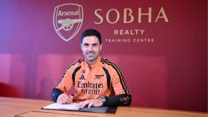 Mikel Arteta signs new long-term contract with Premier League champions Arsenal