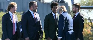 Multiple NFL Players Join President Donald Trump At Event