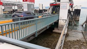 Niedrigwasser am Bodensee: Warum die Fähre zwischen Konstanz und Meersburg trotzdem weiterfährt