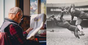 The Eagles drafted him in 1944. He didn’t find out until he read it in the newspaper 55 years later.