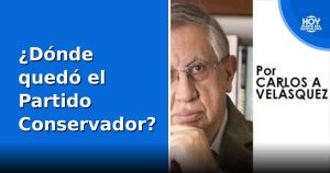 ¿Dónde quedó el Partido Conservador?