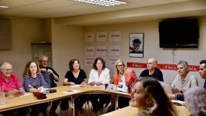 Lara Martínez lidera su primera Ejecutiva como candidata del PSOE a la Alcaldía en Gijón: 